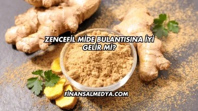 Zencefil Mide Bulantısına İyi Gelir mi?
