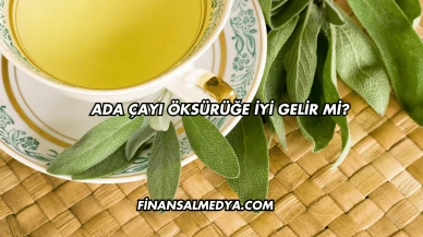 Ada Çayı Öksürüğe İyi Gelir mi?