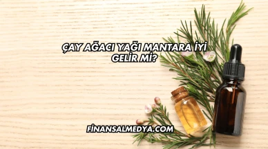 Çay Ağacı Yağı Mantara İyi Gelir mi?