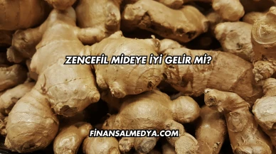 Zencefil Mideye İyi Gelir mi?
