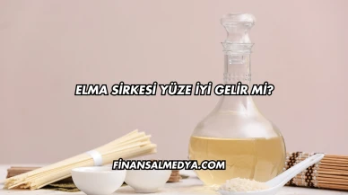 Elma Sirkesi Yüze İyi Gelir mi?