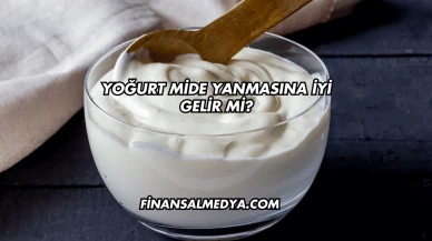 Yoğurt Mide Yanmasına İyi Gelir mi?