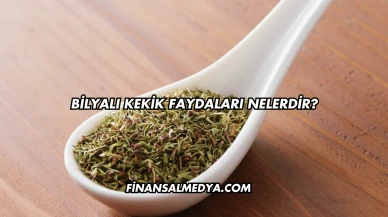 Bilyalı Kekik Faydaları Nelerdir?