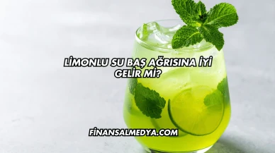 Limonlu Su Baş Ağrısına İyi Gelir mi?