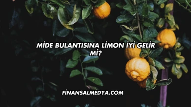 Mide Bulantısına Limon İyi Gelir mi?