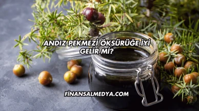 Andız Pekmezi Öksürüğe İyi Gelir mi?