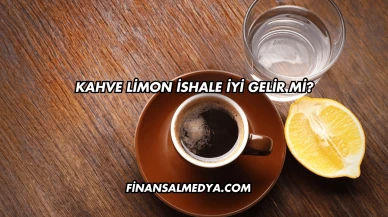 Kahve Limon İshale İyi Gelir mi?