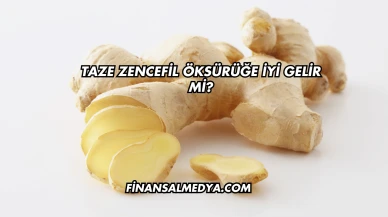 Taze Zencefil Öksürüğe İyi Gelir mi?