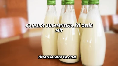 Süt Mide Bulantısına İyi Gelir mi?