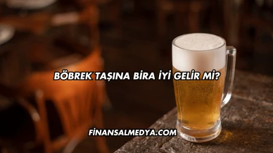 Böbrek Taşına Bira İyi Gelir mi?