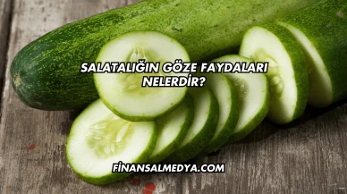 Salatalığın Göze Faydaları Nelerdir?