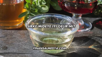 Sirke Mideye İyi Gelir mi?