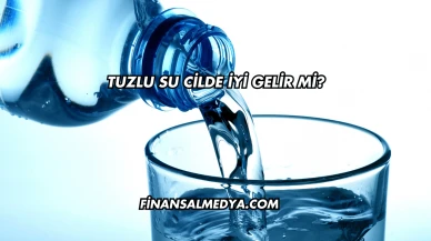 Tuzlu Su Cilde İyi Gelir mi?