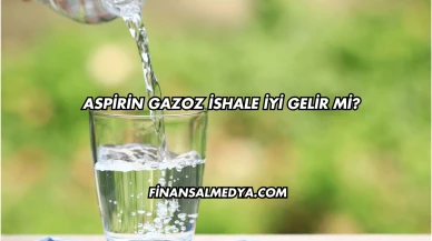 Aspirin Gazoz İshale İyi Gelir mi?