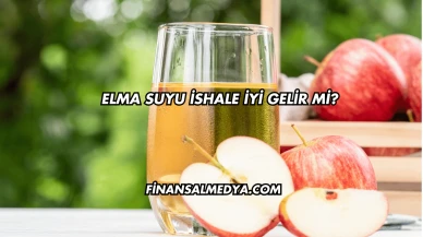 Elma Suyu İshale İyi Gelir mi?