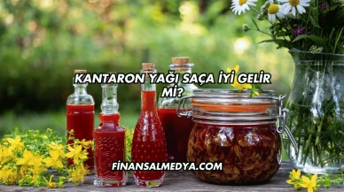 Kantaron Yağı Saça İyi Gelir mi?