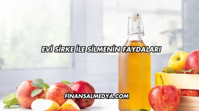 Evi Sirke İle Silmenin Faydaları