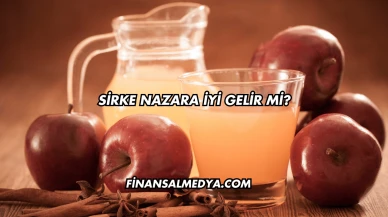 Sirke Nazara İyi Gelir mi?