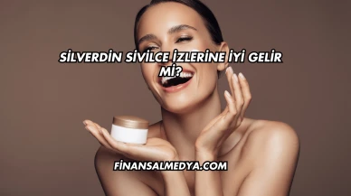 Silverdin Sivilce İzlerine İyi Gelir mi?