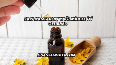 Sarı Kantaron Yağı Mideye İyi Gelir mi?