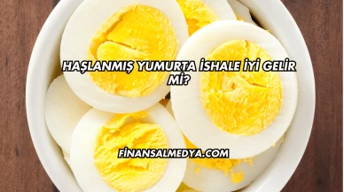 Haşlanmış Yumurta İshale İyi Gelir mi?