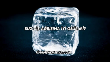 Buz Diş Ağrısına İyi Gelir mi?