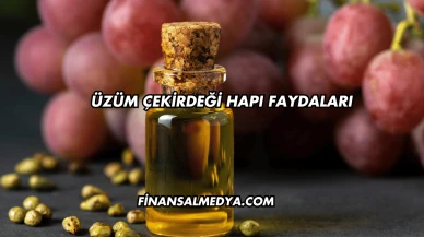 Üzüm Çekirdeği Hapı Faydaları
