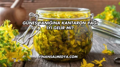 Güneş Yanığına Kantaron Yağı İyi Gelir mi?