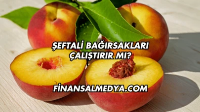 Şeftali Bağırsakları Çalıştırır mı?