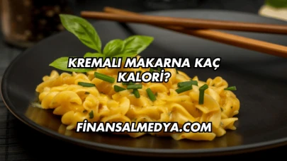 Kremalı Makarna Kaç Kalori?