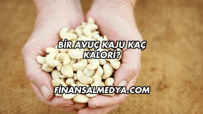 Bir Avuç Kaju Kaç Kalori?
