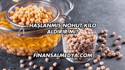 Haşlanmış Nohut Kilo Aldırır mı?