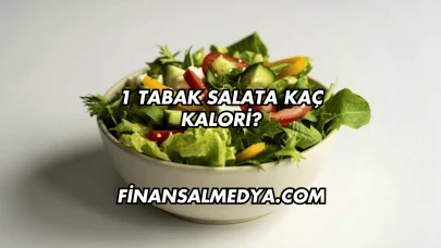 1 Tabak Salata Kaç Kalori?