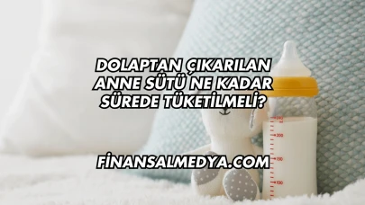 Dolaptan Çıkarılan Anne Sütü Ne Kadar Sürede Tüketilmeli?