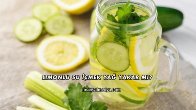 Limonlu Su İçmek Yağ Yakar mı?