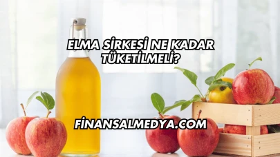Elma Sirkesi Ne Kadar Tüketilmeli?