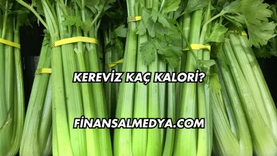 Kereviz Kaç Kalori?