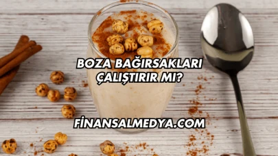 Boza Bağırsakları Çalıştırır mı?
