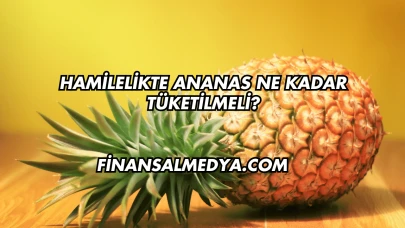 Hamilelikte Ananas Ne Kadar Tüketilmeli?