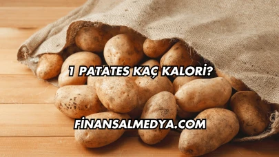 1 Patates Kaç Kalori?