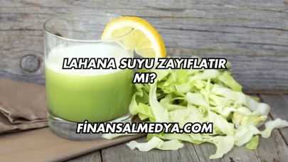 Lahana Suyu Zayıflatır mı?