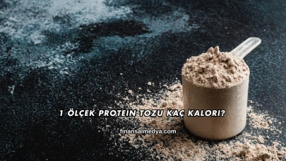 1 Ölçek Protein Tozu Kaç Kalori?