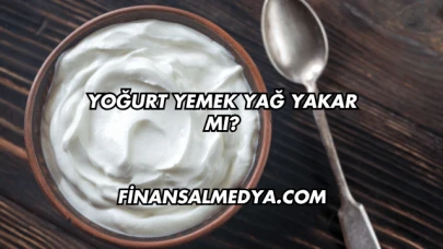 Yoğurt Yemek Yağ Yakar mı?