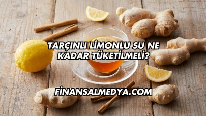 Tarçınlı Limonlu Su Ne Kadar Tüketilmeli?