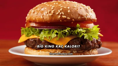 Big King Kaç Kalori?