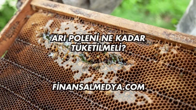 Arı Poleni Ne Kadar Tüketilmeli?