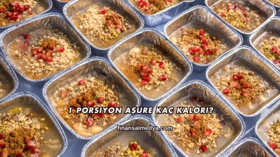 1 Porsiyon Aşure Kaç Kalori?