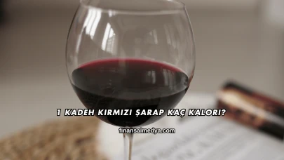 1 Kadeh Kırmızı Şarap Kaç Kalori?
