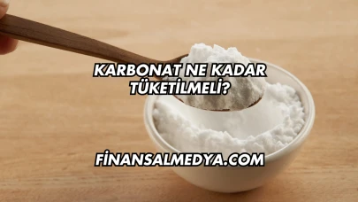 Karbonat Ne Kadar Tüketilmeli?