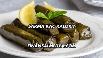 Sarma Kaç Kalori?